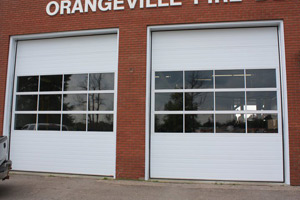 All-Mont commercial Double commercial garage doors | Orangeville Garage Door Experts