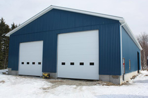 All-Mont commercial jobs garage double door | Orangeville Garage Door Experts