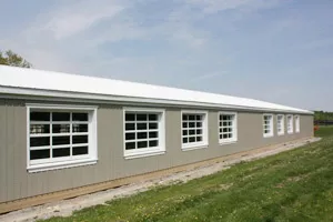 All-Mont commercial jobs many windows | Orangeville Garage Door Experts